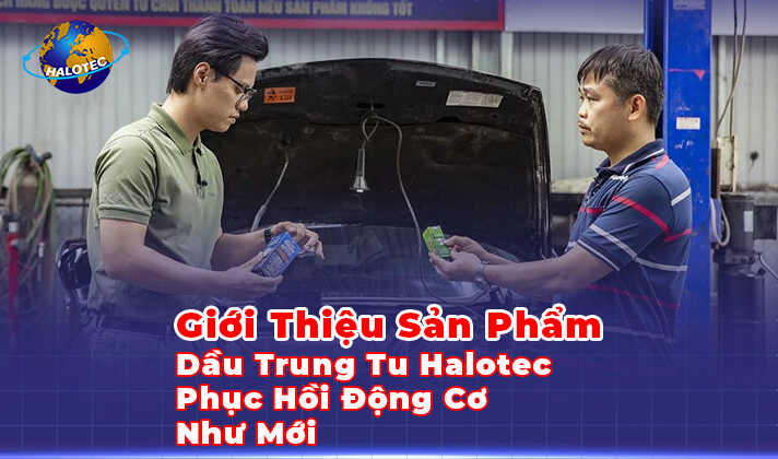 Giới Thiệu Sản Phẩm Dầu Trung Tu Halotec – Phục Hồi Động Cơ Như Mới, Hiệu Quả Không Cần Bổ Máy