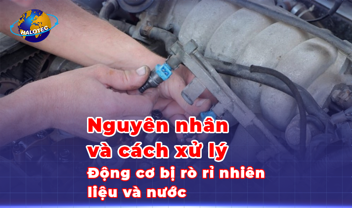 Động cơ bị rò rỉ nhiên liệu và nước - Nguyên nhân và cách xử lý